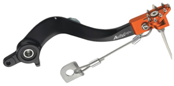 Dźwignia hamulca nożnego ktm sx/exc/sxf/excf '07-'16 kolor pomarańczowy