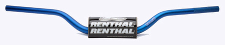 Kierownica 1,1/8 cala (28,6mm) mx fatbar rc wysoka high blue kolor niebieski z gąbką