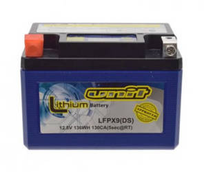 Akumulator Litowy do motocykla 12V Ytx9-Bs