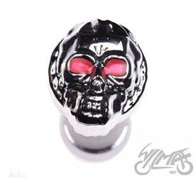 Manetka czarna czacha długa, kierownica 22 mm