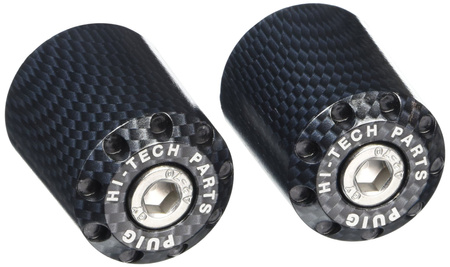 Ciężarki / końcówki kierownicy długie puig do bmw f800gs 13-20 carbon