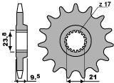 Zębatka przednia 342 15 18nc - zamienna z 2134 15 18nc (łańc. 520)