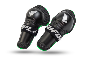 NAKOLANNIKI OCHRANIACZE KOLAN ALCOR DZIECIĘCE / JUNIOR / KID ROZMIAR UNIWERSALNY KOLOR CZARNY - KOLEKCJA 2025