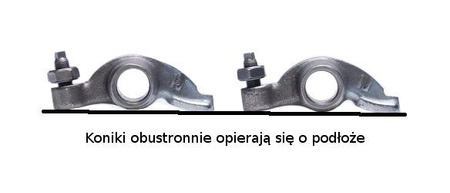 Dźwigienki zaworowe z klawiaturą skuter 4T 50 cm 139QMB GY6-50