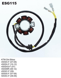 Uzwojenie alternatora (stator) ktm sxf 450 '07-'12, sxf 505 '07-'08, xcf505 '08-'09