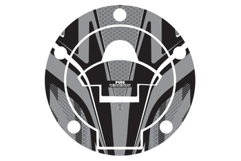 Osłona Wlewu Paliwa Puig Do Yamaha (Wzór Radikal) Szara