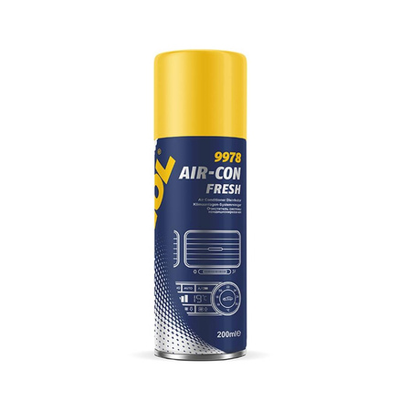 Mannol air-con fresh - środek odświeżający klimatyzację 200ml (9978)