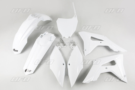 komplet plastików honda crf 250r '18-'21, crf 450r '17-'20 kolor biały (ho119e041)