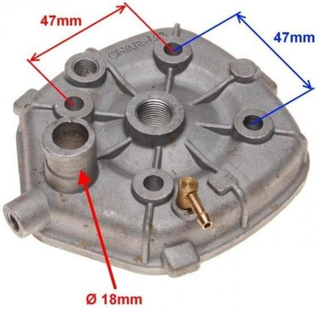 Głowica cylindra skuter Gilera Piaggio Lc 70