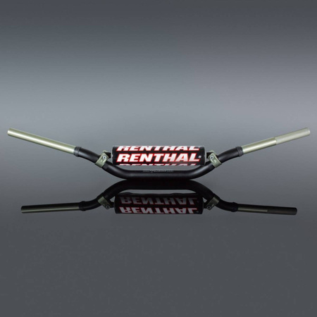 Kierownica 1,1/8 cala (28,6mm) mx twinwall 994 handlebar black ktm high padded kolor czarny z gąbką