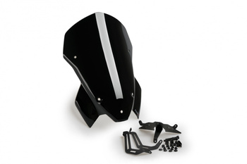 Szyba Turystyczna Nowej Generacji Puig Do  Bmw S1000r 21-24 +Wsporniki Czarna