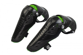 Nakolanniki Ochraniacze Kolan Syncron Z Zawiasem Kolor Czarny / Neon