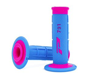 Manetki pg791 off road (22+25mm, dł.115mm) kolor jasno niebieski/fuxia (dwuskładnikowe) (791-389) (pg791fu/lb)