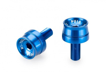 Ciężarki / Końcówki Kierownicy Krótkie Puig Do Suzuki Gsx-8s/ Gsx-R1000 / Gsx-R1300 Niebieskie