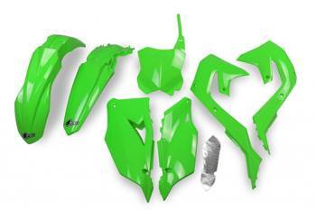 Komplet plastików kawasaki kxf 250 '21, kxf 450 '19-21 kolor oem '20 (ka227e999a)