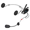 Interkom motocyklowy 50r quantum mesh 2.0 bluetooth 5.0 do 2000m z radiem fm oraz systemem audio harman kardon ( 2 zestawy ) (el)