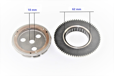 Sprzęgło Jednokierunkowe Rozrusznika Cpi/Keeway 2t 50cc Rzt000300-C