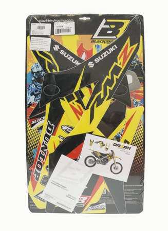 Komplet naklejek (oklein) suzuki rmz 450 '18 dream 3 kolor żółty/czarny 