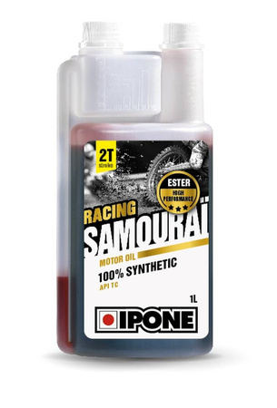 Ipone samourai racing 2t olej do mieszanki 100% syntetyk 1l ester (akc) (15)