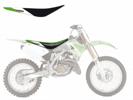 Pokrowiec/poszycie na siedzenie kawasaki kxf 250/450 '06-'08 dream 2 kolor czarny/biały/zielony