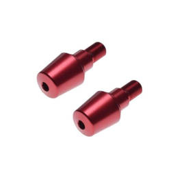 Końcówki kierownicy czerwone do Yamaha M16X1.5