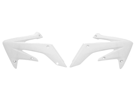 Osłony chłodnicy honda crf 250r (04-09), crf 250x (04-19) kolor biały (cvcrfbn0004) (ho03634041)