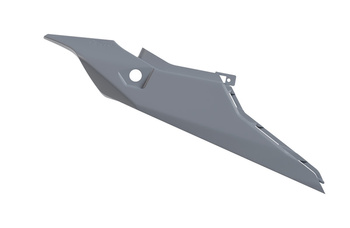 BOCZKI TYLNE REVOLUTION HONDA XL 750 TRANSALP '23-'25 KOLOR SZARY - TYLKO DO MONTAŻU Z SIEDZENIEM RACETECH CSALP0NR24