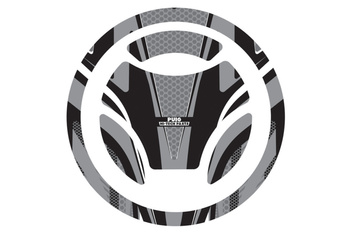 Osłona Wlewu Paliwa Puig Do Yamaha (Wzór Radikal) Szara