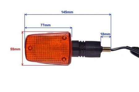 Kierunkowskaz motocykla Suzuki Gsxr600/1100 Krótki