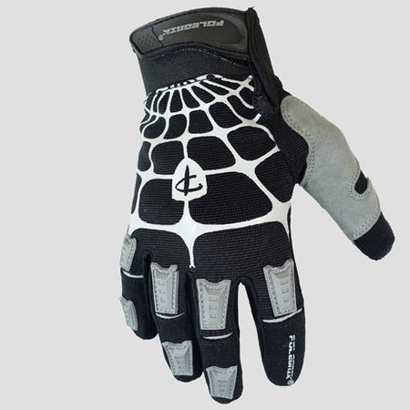 Polednik (nowość) rękawice cross model web mx kolor czarny/szary rozmiar xxl