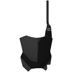 POLE NUMEROWE (PLASTRON) KAWASAKI KX 250F '17-'24; KAWASAKI KX 450F '16-'25 KOLOR CZARNY