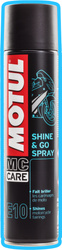 Motul e10 shine & go spray 0,4l (czyszczenie i ochrona lakieru)