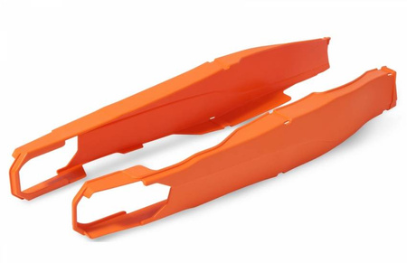 Osłona wahacza (komplet) ktm ktm 1250/200/250/300 exc '12-'22, 250/350/450/500 excf '12-'22 (pds) kolor pomarańczowy