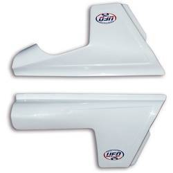 Boczki tylne ktm 125/250/350/390/420/495 '81-'82 kolor biały