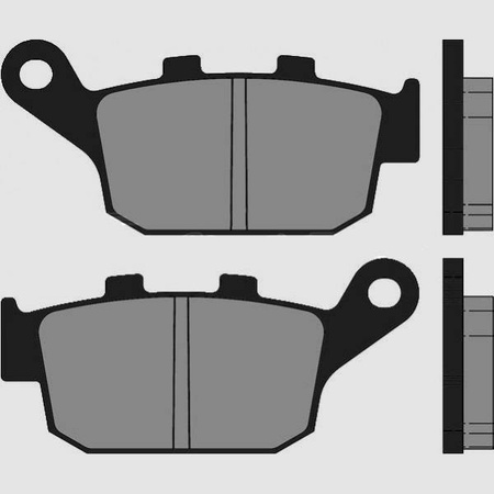 Klocki hamulcowe kh140 spiek metaliczny (złote) tył (honda, kawasaki, triumph, yamaha xj6, xsr70) (ft 4073)