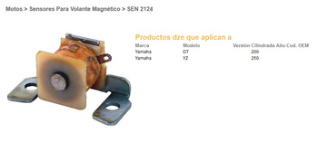 Dze cewka wzbudzająca zapłon yamaha yz250, dt200