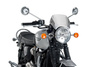 Szyba Owiewka Puig Retroplate Do Triumph Bonneville T120 16-18 (Srebrna)