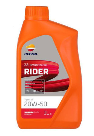 Repsol olej silnikowy 4t rider 20w50 1l ma2 mineralny (12) - zastępuje rp165q51