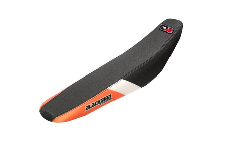 Komplet naklejek (oklein) + pokrowiec/poszycie na siedzenie ktm sx/sxf '19-'22, exc '20-'22, dream 4 kolor pomarńczowy/ czarny