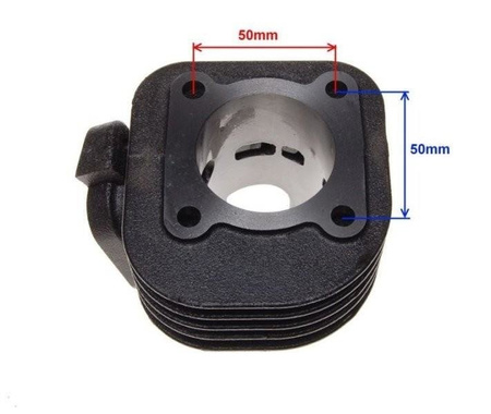 Cylinder kompletny 70cm skuter 2T sworzeń 10 mm