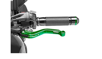 Regulowana Dźwignia Hamulca 2.0 Puig (Superkrótka, Wymaga Adaptera) Zielono-Srebrna
