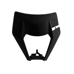 OSŁONA LAMPY PRZÓD KTM EXC/EXC-F/XC-W/XC-FW '20-'23 KOLOR CZARNY