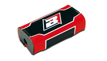 Osłona kierownicy pro taper (28mm) kolor czerwony, logo (16)