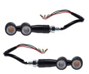 KIERUNKOWSKAZY LED MOTOCYKL ZE ŚWIATŁEM STOP E8