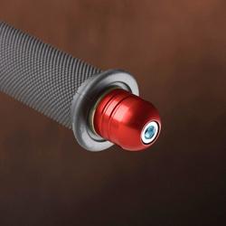 KOŃCÓWKI/CIĘŻARKI KIEROWNICY KOLOR CZERWONY