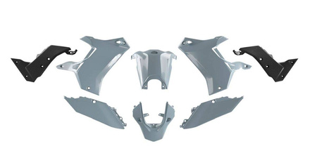 Komplet plastików t7 revolution Yamaha Tenere 700 '19-'24 kolor szary/czarny