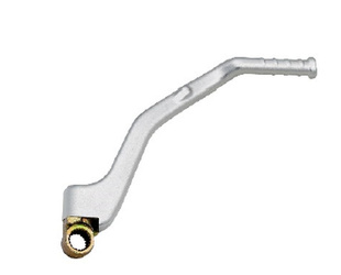 DŹWIGNIA STARTERA (KOPKA / KIKSTARTER) HONDA CRF 250 R '04-'09, CRF 250 X '04-'17 (OEM: 28300-KRN-000; 28300-KSC-3050) (ALUMINIOWA) KOLOR SREBRNY