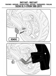 Mocowanie błotnika krm01 i krm02 suzuki dl 1000 v-strom (17) - zastępuje rm3114kit