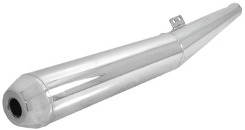 KOŃCÓWKA WYDECHU / TŁUMIK CHROMOWANY BMW '70-'83 PRAWY (REPLIKA ORYGINAŁU)