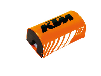 Osłona kierownicy pro taper (28mm) kolor pomarańczowy, logo ktm
